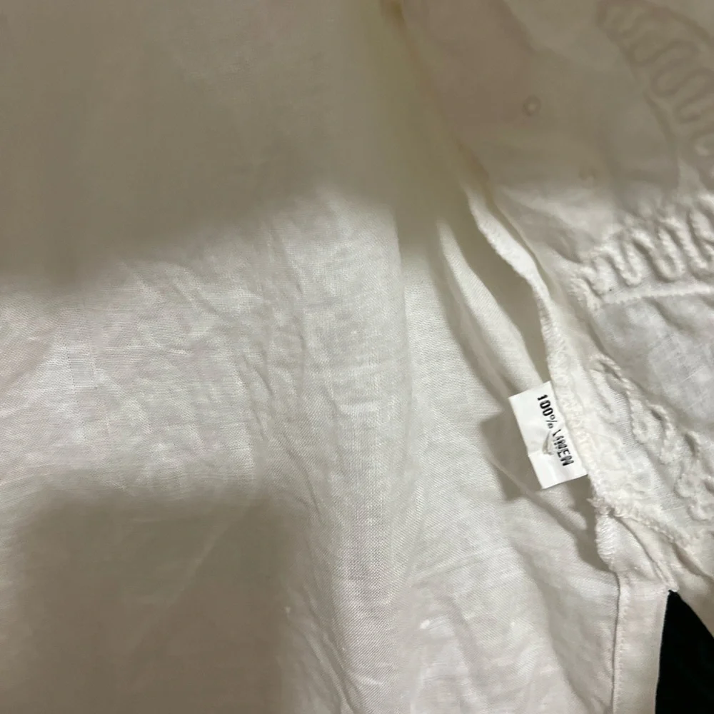 Elegant White Button Down Shirt - Picture 7 of 8